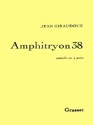 cover image of Amphitryon 38